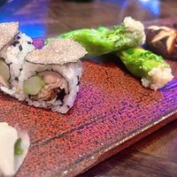 Vegan sushi platter   at Sexy Fish in Miami