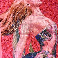 Decor inside restaurant   at Sexy Fish in Miami