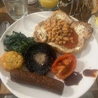 Best vegan Sunday roast we have eaten out since becoming vegan   at The White Hart Hotel Restaurant in Kingston Upon Thames