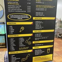 Menu- look at the choices !  at Anthony's Grill in Santa Fe