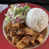 Teriyaki tofu!   at Onederz Hostel in Siem Reap