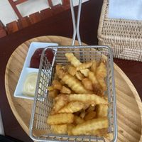 Fries  at Onederz Hostel in Siem Reap