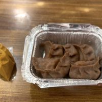 Millet momo freshly made from scratch  #Veganuary at Sat Saheb in Kathmandu