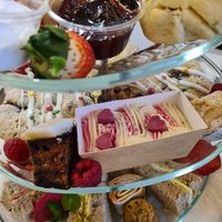 Vegan afternoon tea - amazing value! at Friends of Oldway Tea Room in Paignton