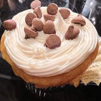 Vanilla cupcake (they come from Icemans. So good!)  at Vine Vegan in Brandon