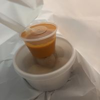 Leftover papas   at Avenida Restaurante in Fuerteventura