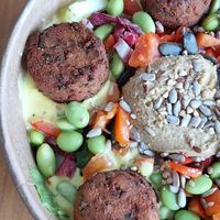 Falafel bowl at Veamo  in Friedrichshafen