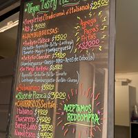 Menu   at Vegan Tasty in Santiago