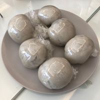 Portion of fufu  at West to West Kitchen in Abu Dhabi