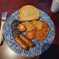 Vegan breakfast at The Counting House - JD Wetherspoon in Dundee