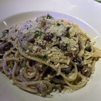 Vegan spaghetti porcini & truffle   at Jazz@PizzaExpress in Dubai