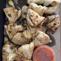 vegan knots  at &pizza in Bel Air