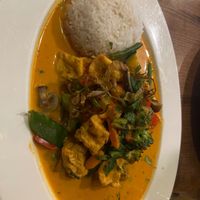 Vegan curry  at Chay Village in Berlin