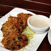 Seitan, tofu frikadellen. Sehr gut., 😍 at Chay Village in Berlin