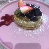 Vegan pancakes   at Love Vibe - DIFC in Dubai