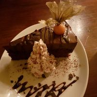 Schokokuchen  at Vaust Braugaststatte in Berlin