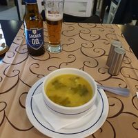 Vegetable soup at O Catraio in Albufeira