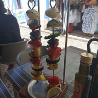 Espetada vegetariana at O Catraio in Albufeira