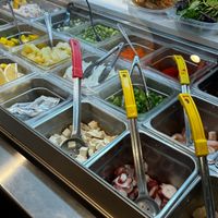 The vegan friendly toppings at Loco Ono in Reno