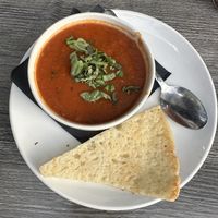 Tomato Basil Soup   at Picazzo's Organic Italian Kitchen in Sedona