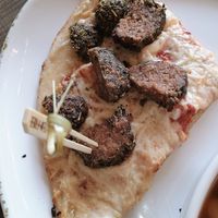 Beyond meatball pizza at Picazzo's Organic Italian Kitchen in Sedona