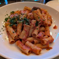 Vegan Meetball Marinara Rigatoni at Picazzo's Organic Italian Kitchen in Sedona