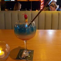 Caribbean punch at La Pizzarra in Cancun