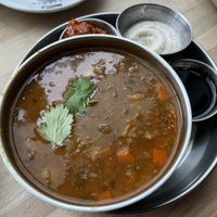 excellent sambar!  at Lassi & Spice - SLU in Seattle