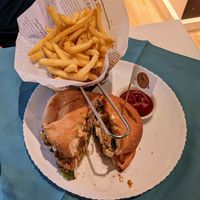 Tofu Vege Burger (no cheese) at PPT - L'Aviation - Bar Restaurant de l'aéroport in Faaa