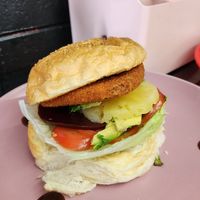 Pontiac Burger at Kazza's Diner in Alexandra