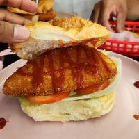 Gremlin Burger at Kazza's Diner in Alexandra