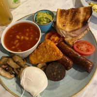 Vegetarian breakfast at North Shore Coffee House And Kitchen in Bromborough