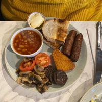 Vegan breakfast, no avocado at North Shore Coffee House And Kitchen in Bromborough