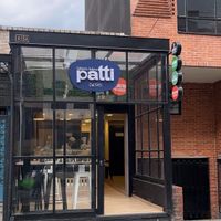 Front of the store / Fachada at Patti Gelateria in Bogota