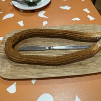 “Lotus” churro  at Churrissimo in Zaragoza