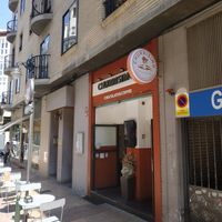 Outside at Churrissimo in Zaragoza