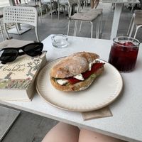 Sandwich with homemade cheeses  at Veggy Delivery in Ankara