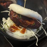 Vegan steam buns at Shinjuku Ramen in Las Vegas