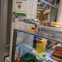 Inside of Harun S Kebab. at Harun's Kebab in Berlin