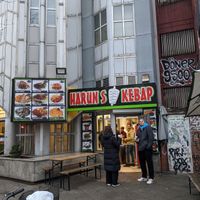 Outside of Harun S Kebab. at Harun's Kebab in Berlin