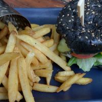 Vegan burger at The Bloody Stream in Dublin