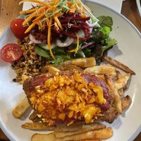 Vegan parmigiana   at Irish Club Hotel in Toowoomba City