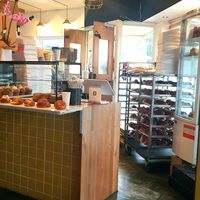 Very dark but cute shop at Croix Croissant in Flemington