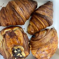 reese, plain and chocolate  at Croix Croissant in Flemington