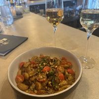 My husband liked the risotto  at Luma Riverfront Bar & Eatery in Petaluma