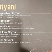Biriyani at 7 Spices Restaurant in Aqaba