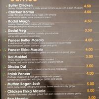 Curries at 7 Spices Restaurant in Aqaba