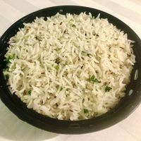 Jeera rice at 7 Spices Restaurant in Aqaba