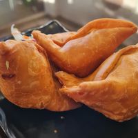 Veg samosa at 7 Spices Restaurant in Aqaba
