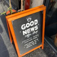  at Good News Coffee Shop in Paris